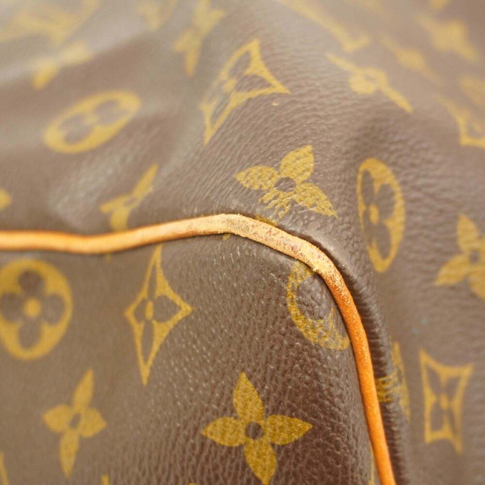 LOUIS VUITTON Brown Monogram Keepall 60 Boston Bag - Picture 6 of 11